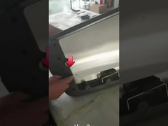 UIC566 Εσωτερικά σιδηροδρομικά βαγόνια με υποστήριγμα των χεριών με επικάλυψη σκόνης σε τραπέζι σνακ