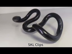 Καλή σκληρότητα Αντισιώδες σφυρηλατημένο χάλυβα Σιδηροδρομικό Vossloh Clip SKL Clip