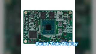 Έξυπνη οθόνη ατμομηχανής για λειτουργίες τρένου